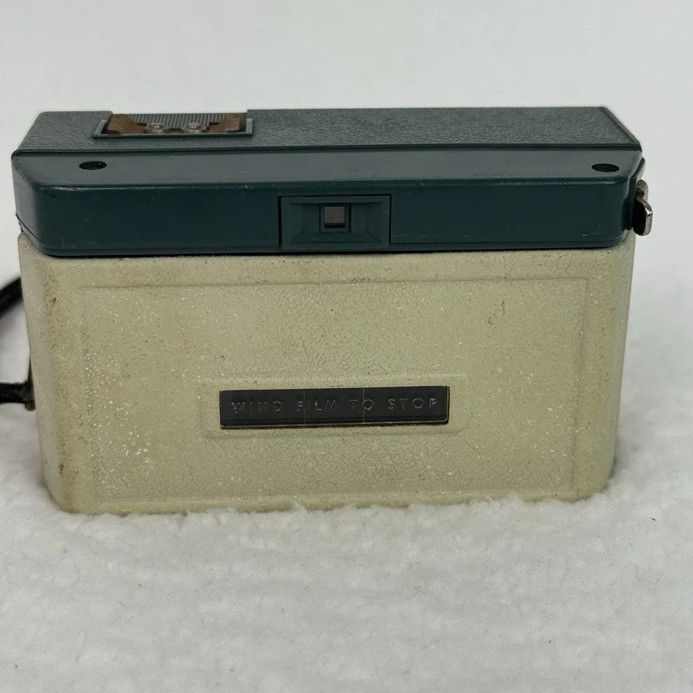 Vintage Kodak 1960's Hawkeye Instamatic Camera Untested Prop Art Deco